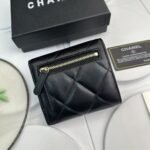 Chanel 19 Flap Card Holder Black 11Cm AP1790 B04852 94305 - Image 8