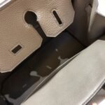 Hermes Birkin 25 Togo Gris Meyer 25Cm - Image 5