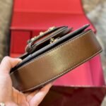 Gucci Horsebit 1955 Mini Top Handle Bag Beige And Ebony 14Cm 781387 92TCG 8563 - Image 3