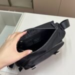 Prada Re Nylon Shoulder Bag Black 30Cm 1BD953 RV44 F0002 V B1M - Image 7