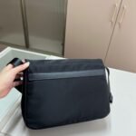 Prada Re Nylon Shoulder Bag Black 30Cm 1BD953 RV44 F0002 V B1M - Image 4