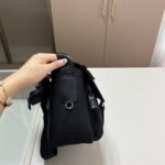 Prada Re Nylon Shoulder Bag Black 30Cm 1BD953 RV44 F0002 V B1M - Image 6