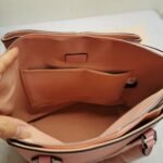 Louis Vuitton Haumea Mahina Magnolia Pink Leather Bag 30Cm M55030 - Image 7