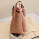 Louis Vuitton Haumea Mahina Magnolia Pink Leather Bag 30Cm M55030 - Image 5