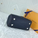 Louis Vuitton Montaigne MM Monogram Empreinte Leather Navy Blue 33Cm M42746 - Image 6