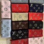 Louis Vuitton Logomania Shine Scarf Rose Ballerine 180Cm M70466 - Image 5