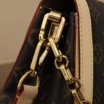 Louis Vuitton Dauphine Soft GM Bag Monogram Canvas Brown 28Cm M47149 - Image 5