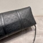 Louis Vuitton Keepall Bandoulière 50 Black 50Cm M44810 - Image 7