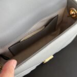 Gucci GG Marmont Mini Shoulder Bag Grey 17Cm - Image 7