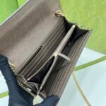 Gucci Jackie 1961 Chain Wallet Beige and Brown 19Cm 652681 HUHHG 8565 - Image 10