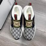 Gucci Sneaker GG Canvas Blue White - Image 5