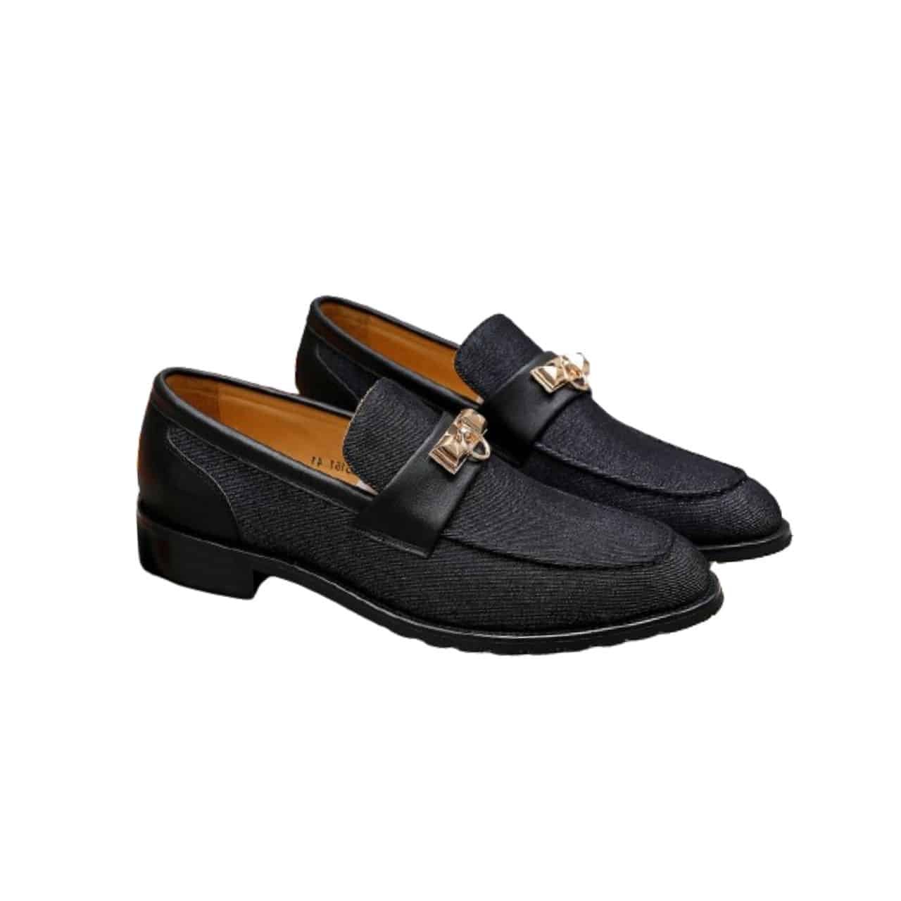 xr:d:DAF4OnkYemU:689,j:414747104900490927,t:24011903 Hermes Blaise Loafer Black - Image 1