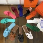 Hermes Oran Sandal Black H021056Z 01 - Image 3