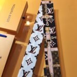 Louis Vuitton Perfect Match Silk Brown 120Cm - Image 4