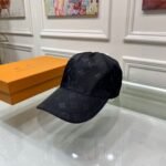 Louis Vuitton Monogram Cap Black - Image 3