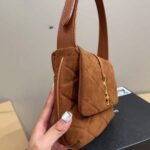 Saint Laurent Le 5 À 7 Hobo Bag Brown 27Cm - Image 3