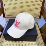 Louis Vuitton LV Signature Baseball Cap Beige M7289L - Image 3