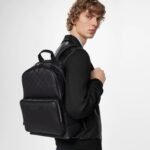 Louis Vuitton Campus Backpack Damier Infini Onyx Silver 39Cm LV N40306 - Image 14