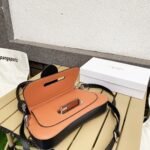 Prada City Sidonie Shoulder Bag Brown And Black 28Cm 1BD168 2AIX F0R6P - Image 6