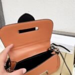 Prada City Sidonie Shoulder Bag Brown And Black 28Cm 1BD168 2AIX F0R6P - Image 9