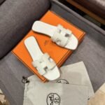 Hermes Oran Sandal Blanc H021056Z 02350 - Image 5