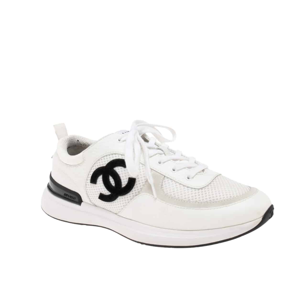 Thumbnail-16-2-1 Chanel CC Sneakers White - Image 1