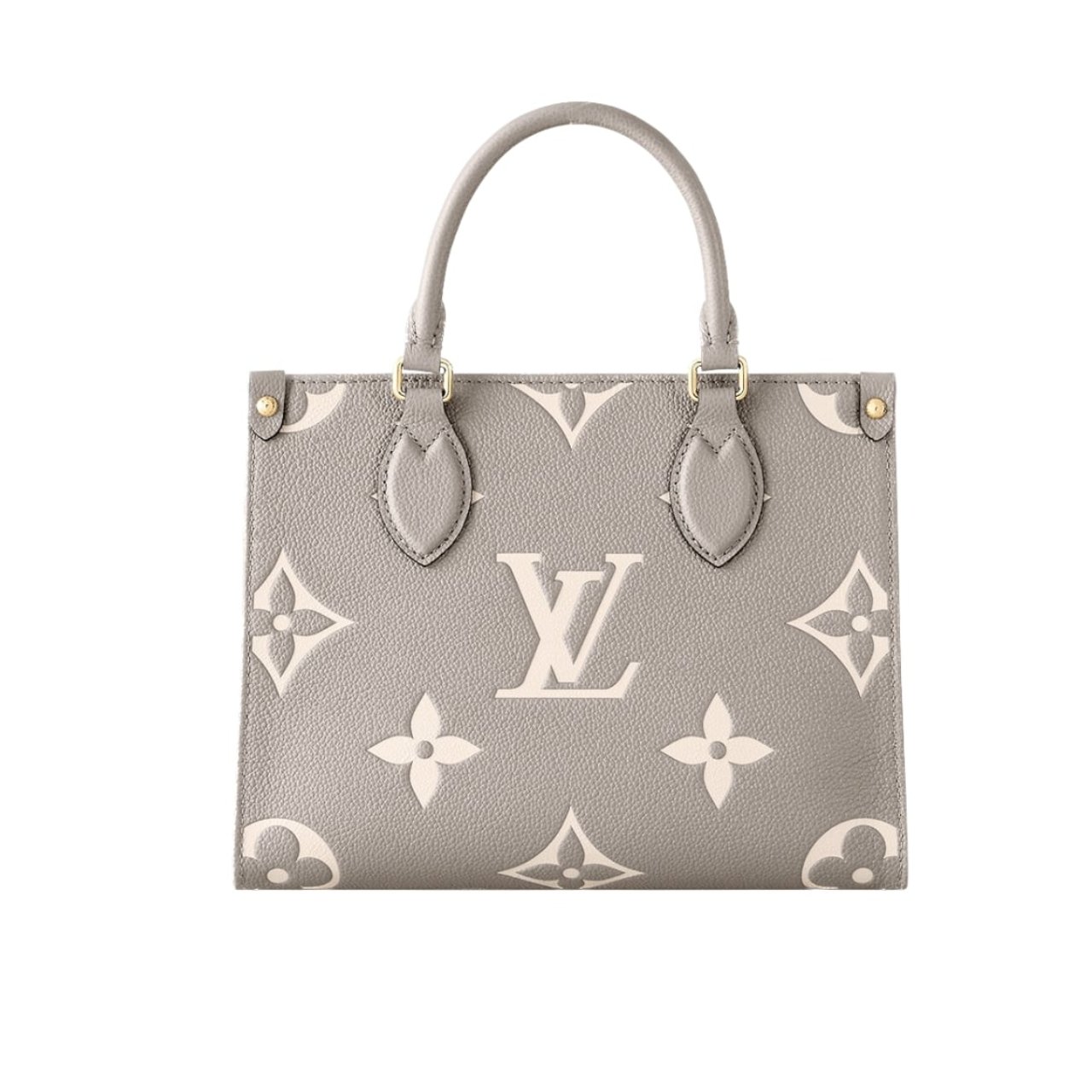Thumbnail-20-4 Louis Vuitton Onthego PM Dove Grey Cream 25Cm - Image 1
