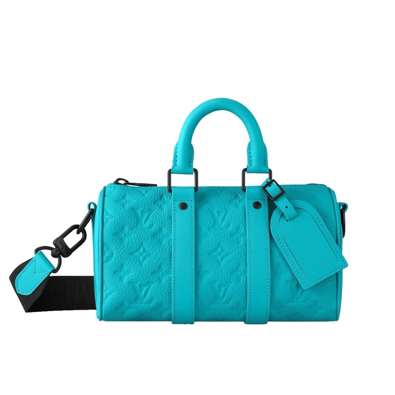Thumbnail-23-6 Louis Vuitton Keepall Bandoulière 25 Turquoise 25Cm M11996 - Image 1