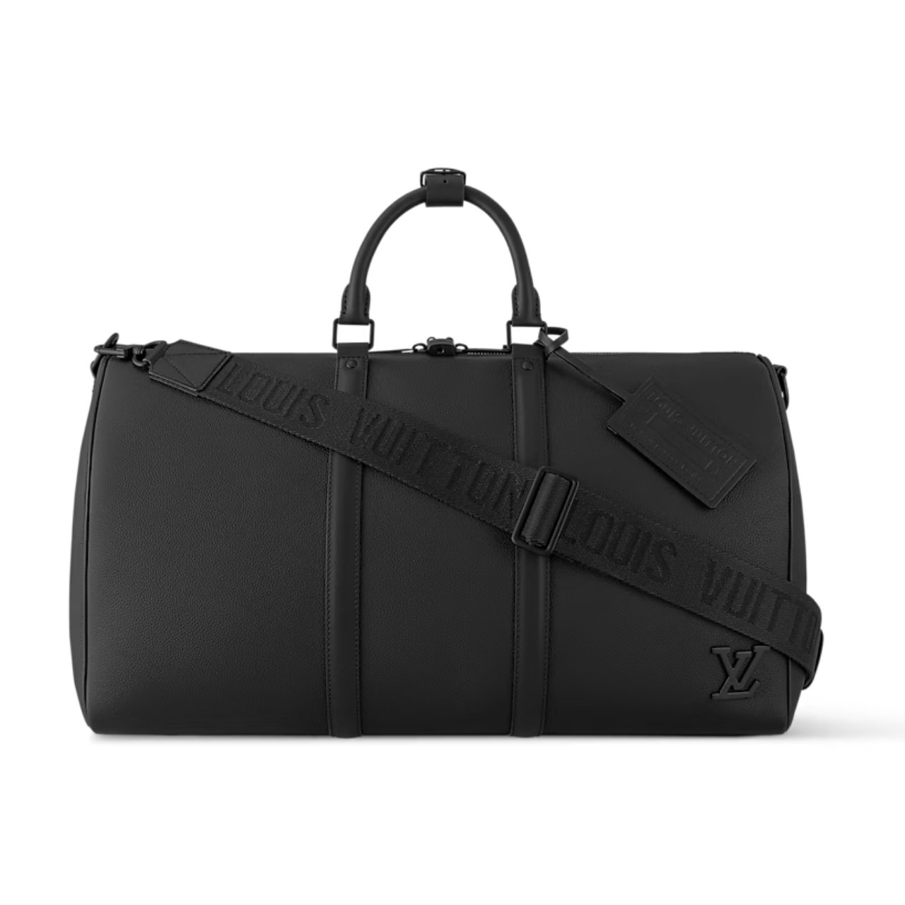 Thumbnail-27-5 Louis Vuitton Keepall Bandoulière 50 Black M21420 - Image 1