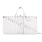 Louis Vuitton Keepall 5 Bandouliere Optical White 40Cm M30885
