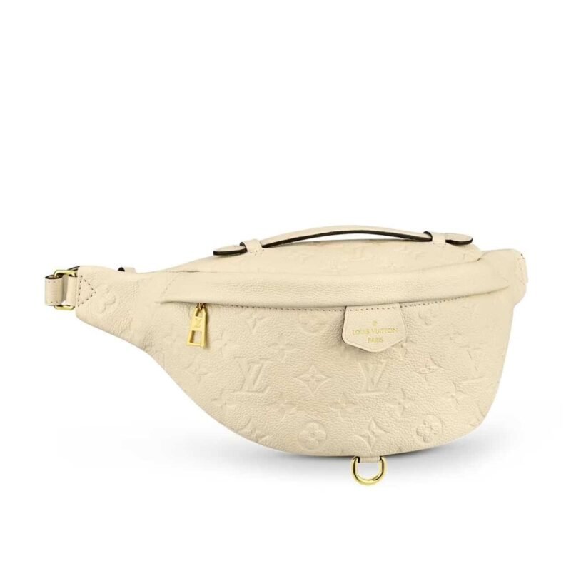 Thumbnail-29-1-800x800-1 Louis Vuitton Monogram Empreinte Bumbag Creme 37Cm M44836 - Image 1