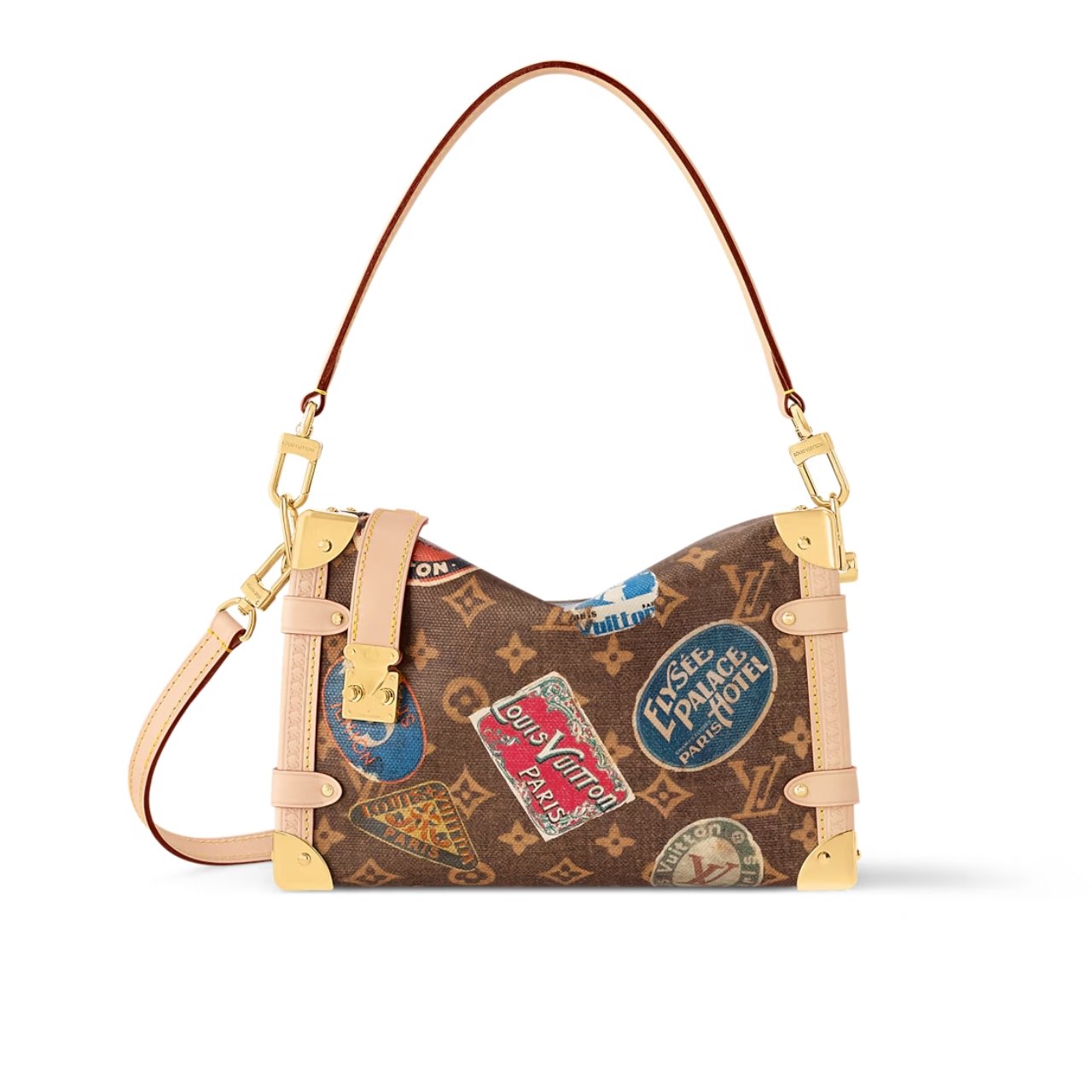 Thumbnail-31-7 Louis Vuitton Side Trunk MM Flight Mode Gaston Monogram 21Cm M47085 - Image 1