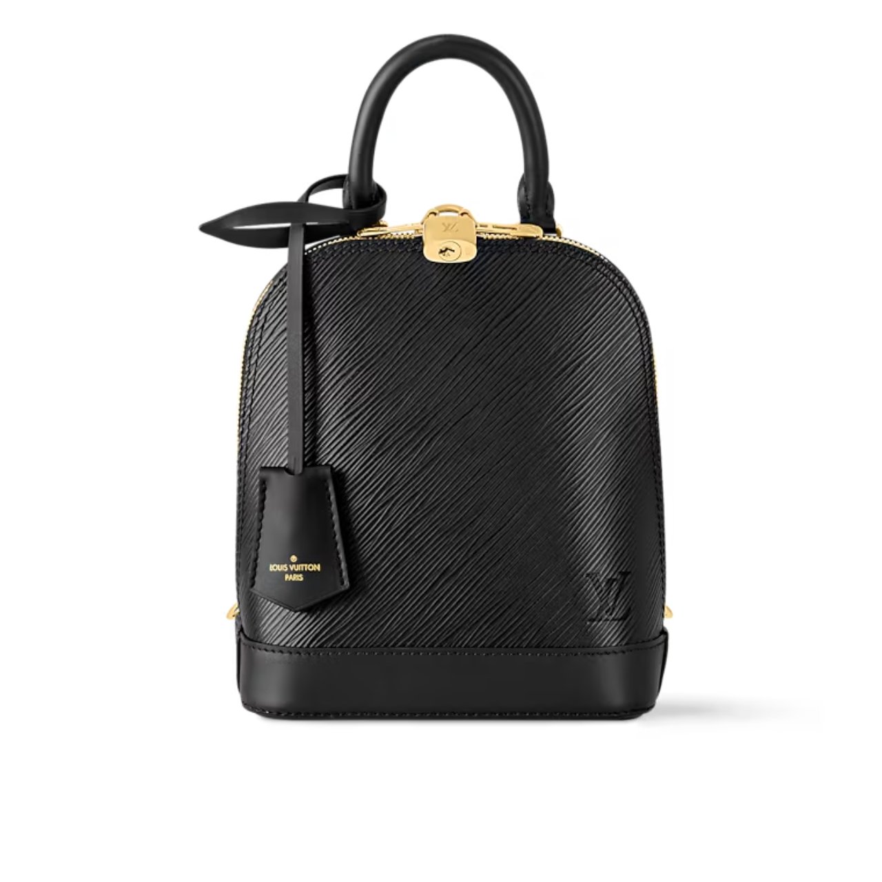 Thumbnail-33-3 Louis Vuitton Alma Backpack Epi Leather Black 20Cm M25103 - Image 1