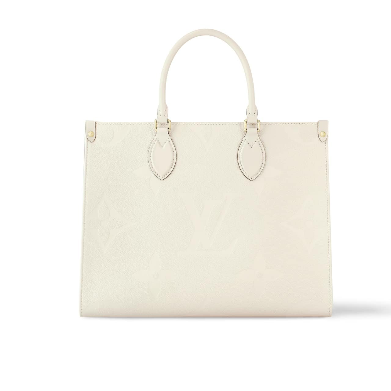 Thumbnail-34-3 Louis Vuitton Onthego MM Monogram Empreinte Beige 35Cm - Image 1