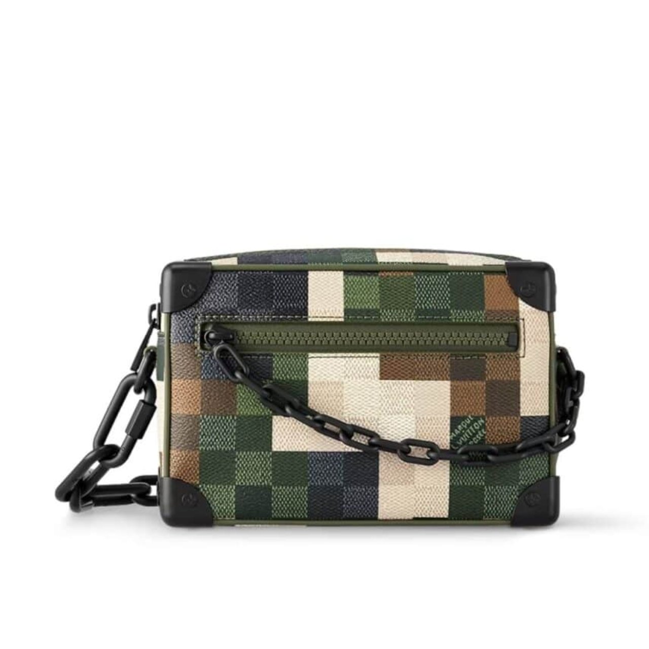Thumbnail-39-3 Louis Vuitton Mini Soft Trunk Green 20Cm M24581 - Image 1