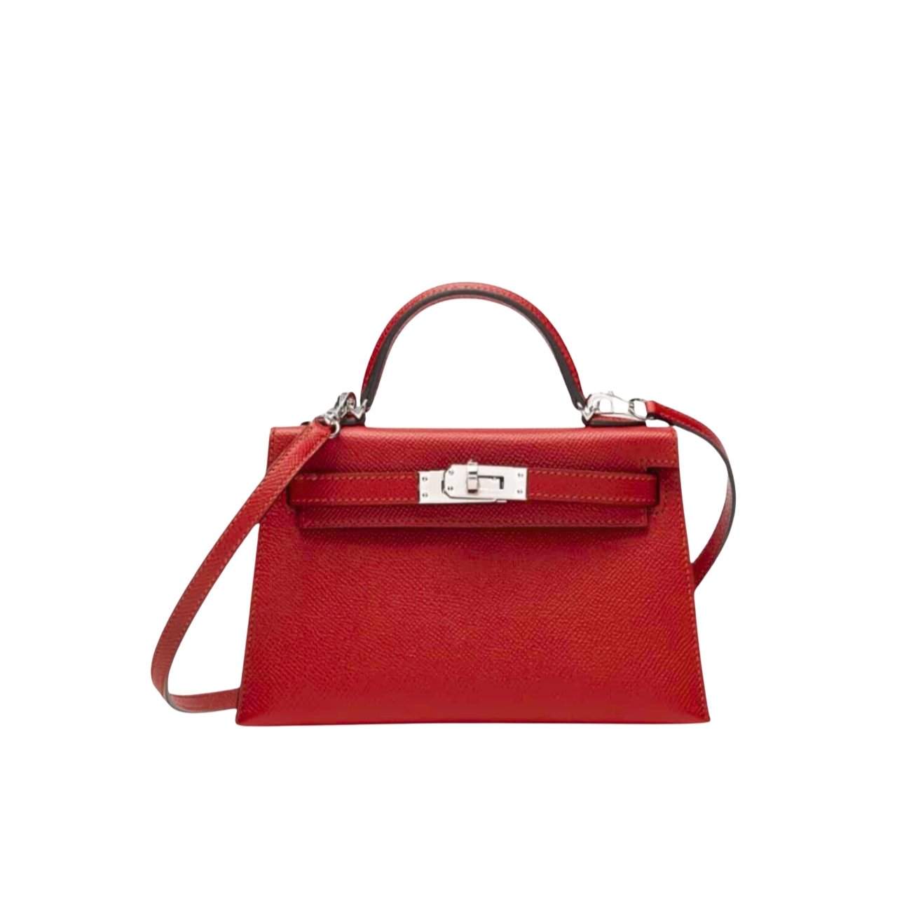 Thumbnail-49-3 Hermès Mini Kelly Red 19Cm - Image 1
