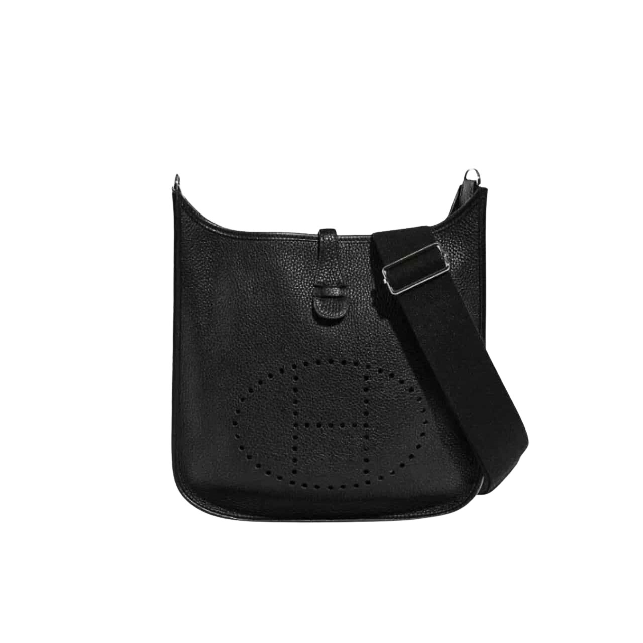 Thumbnail-71-1 Hermes Evelyne 29 Clemence Black 25cm - Image 1