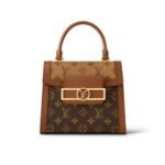 Louis Vuitton Dauphine Capitale Bag Brown 21Cm M46751