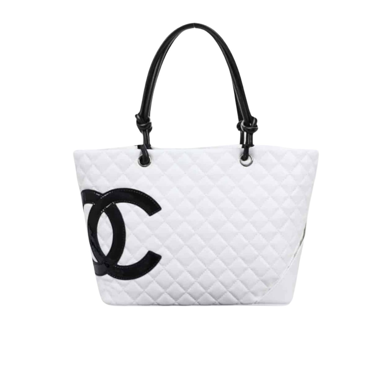 Thumbnail-9-1 Chanel Large Cambon Tote Bag Black White 41Cm - Image 1