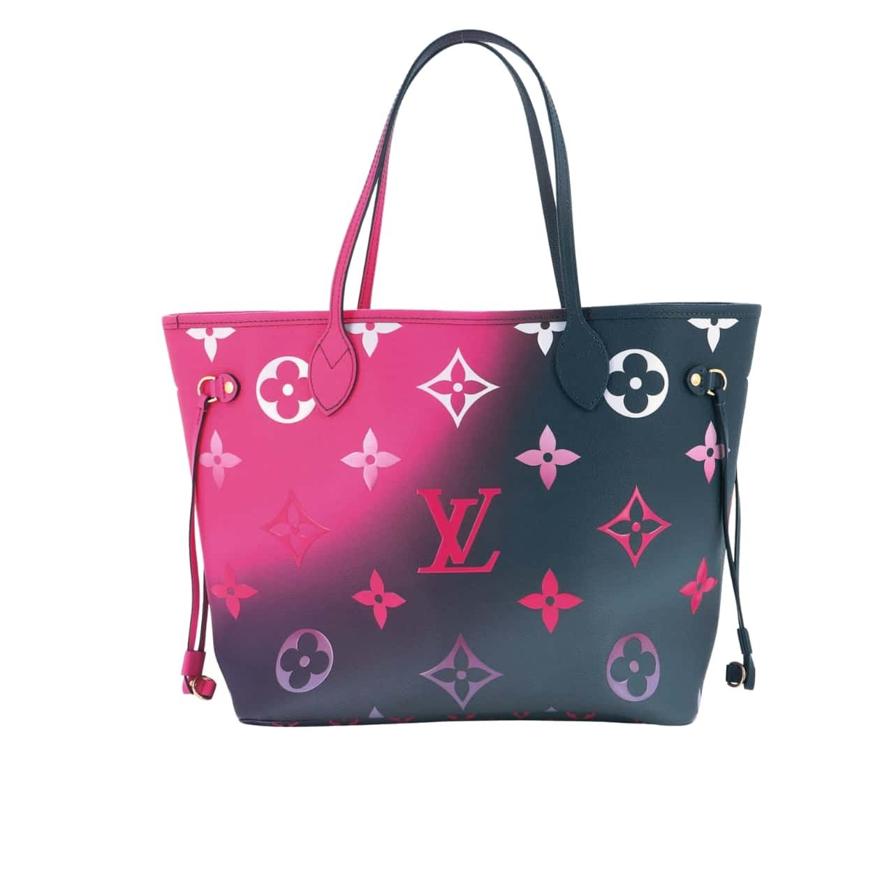 Untitled-1280-x-1280-px-30-1 Louis Vuitton Neverfull MM Midnight Fuchia 31Cm M20511 - Image 1