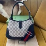 Gucci Jackie 1961 Small Shoulder Bag Beige And Blue 28Cm 678843 96IWN 4076 - Image 7