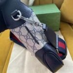 Gucci Jackie 1961 Small Shoulder Bag Beige And Blue 28Cm 678843 96IWN 4076 - Image 6
