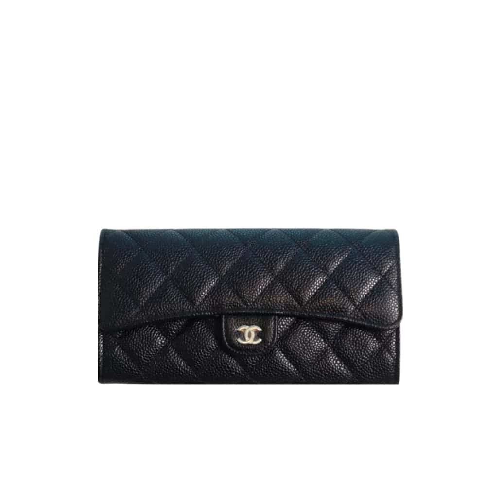 xr:d:DAFy0M-Gj-4:295,j:2704820089631221720,t:23110802 Chanel Classic Long Flap Wallet 19Cm - Image 1