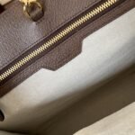 Gucci Tote Bag With Jumbo Camel And Ebony Jumbo GG Canvas 37cm ‎678839 UKMDG 2570 - Image 9