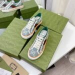 Gucci Women’S Tennis 1977 Sneaker Light Blue 606110 H0G10 3460 - Image 2