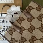 Gucci Tote Bag With Jumbo Camel And Ebony Jumbo GG Canvas 37cm ‎678839 UKMDG 2570 - Image 4
