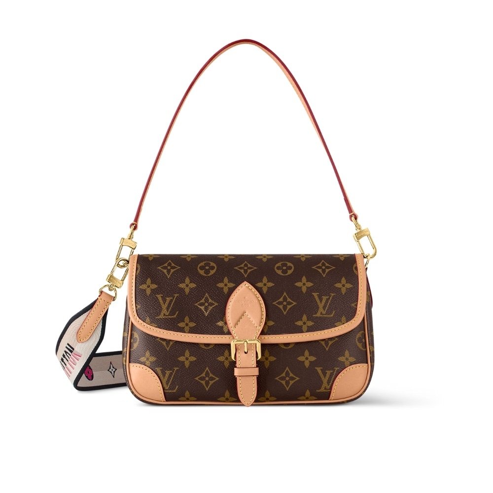 Thumbnail - 9 Louis Vuitton Diane Monogram Canvas Brown 24Cm M45985 - Image 1