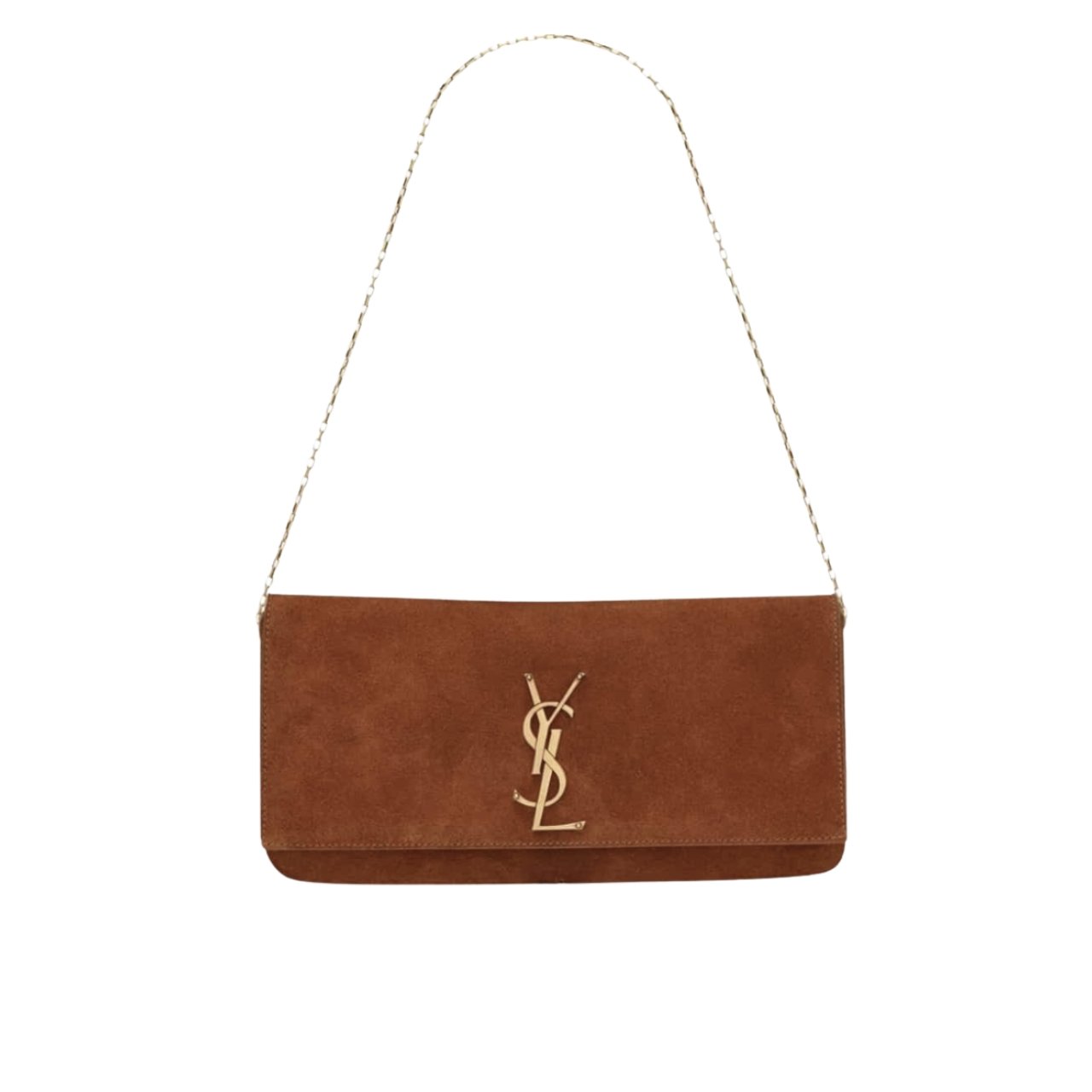 vel-11-2 Saint Laurent Reversible Kate Medium In Suede Brown 22Cm 5538041S78W7761 - Image 1