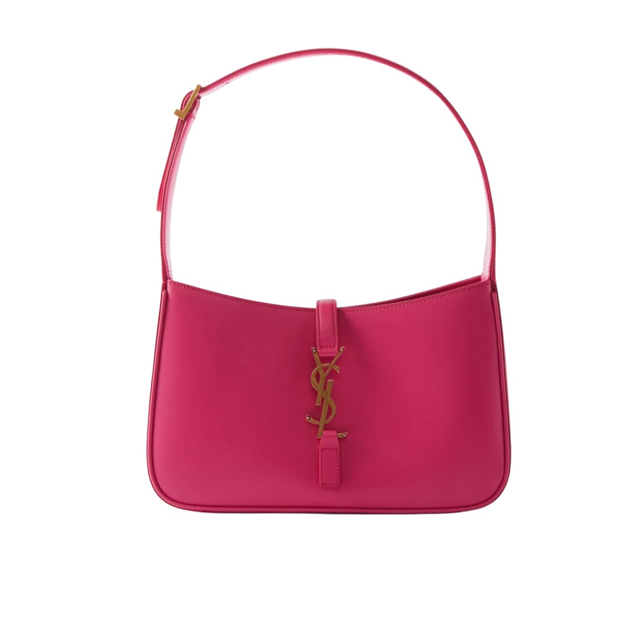 vel-17-1 Saint Laurent Le 5 À 7 Hobo Bag In Smooth Pink 25Cm - Image 1