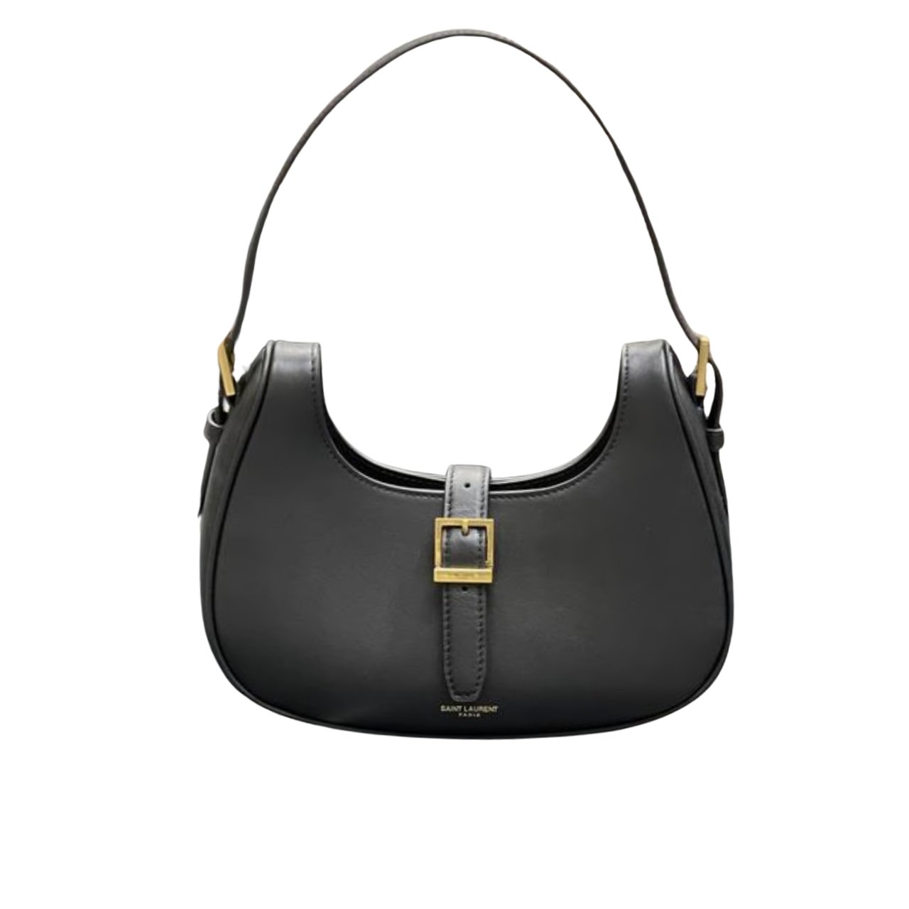vel-45 Saint Laurent Le Fermoire Shoulder Bag Black 25Cm 6726152ZA2W 1062 - Image 1
